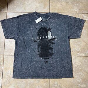 Sleep Token Aqua Regia Mineral Wash T-Shirt 2XL New